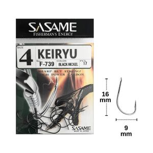 Sasame F-739 No:4 Keiryu Olta İğnesi 17 Adet