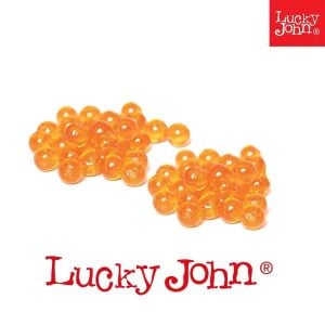 Lucky John Turuncu Silikon Somon Havyarı 6mm 60 Adet