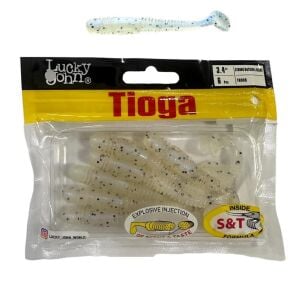 Lucky John Tioga 3.4'' (8.64 cm) 6P Silikon Yem TR009