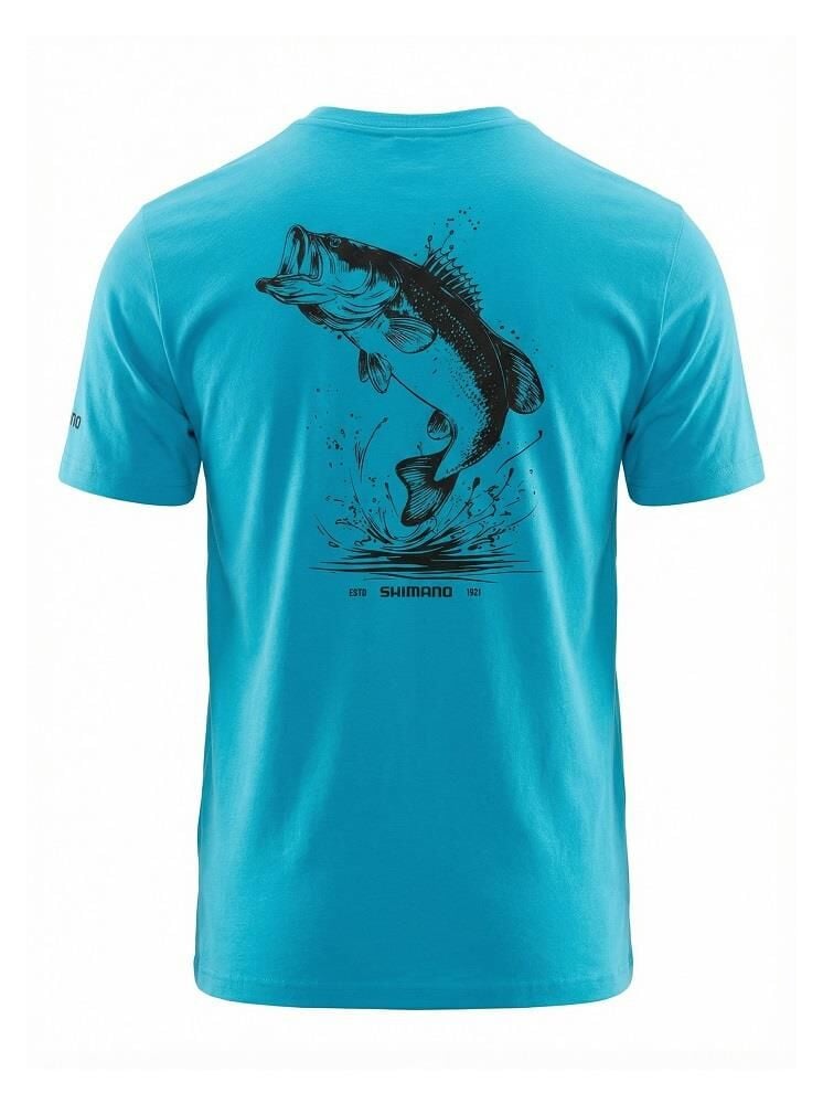 Shimano Blue Seabass XXL Beden T-Shirt