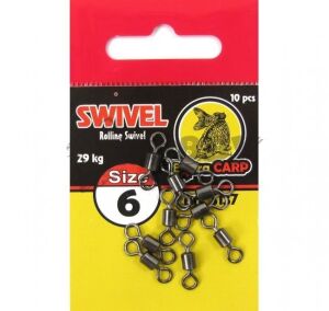 Extra Carp Rolling Swivel No:6