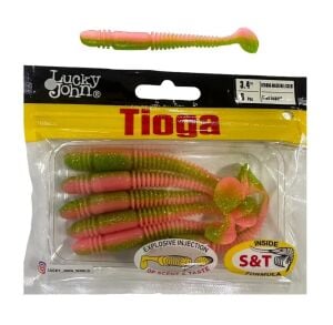 Lucky John Tioga 3.4'' (8.64 cm) 6P Silikon Yem T42