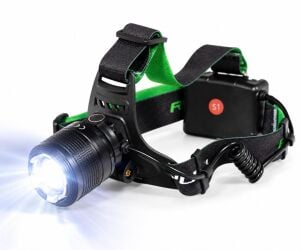 Ryuji High Power UV ve Beyaz Renk 150 Lümen Pilli Kafa Lambası