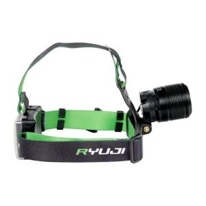 Ryuji High Power UV ve Beyaz Renk 150 Lümen Pilli Kafa Lambası