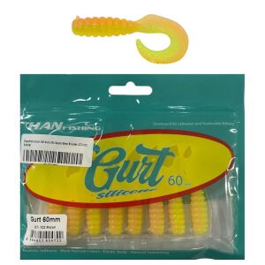 Hanfish Gurt 60 6cm Silikon Yem 8 Adet GT102 Melon
