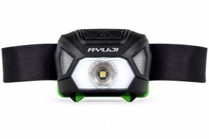 Ryuji UV + Beyaz + Mavi Renk 100 Lümen Pilli Kafa Lambası