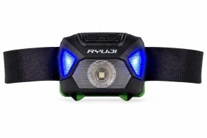 Ryuji UV + Beyaz + Mavi Renk 100 Lümen Pilli Kafa Lambası