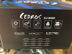 Okuma Cedros CJ-8000 6+1 BB Jig Olta Makinesi