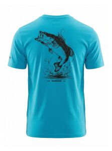 Shimano Blue Seabass L Beden T-Shirt