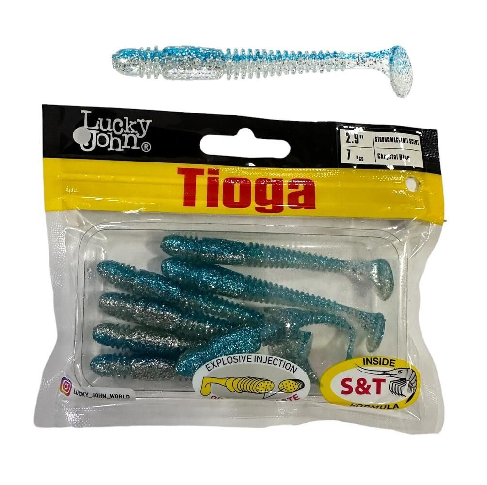 Lucky John Tioga 2.9'' (7.36 cm) 7P Silikon Yem T05