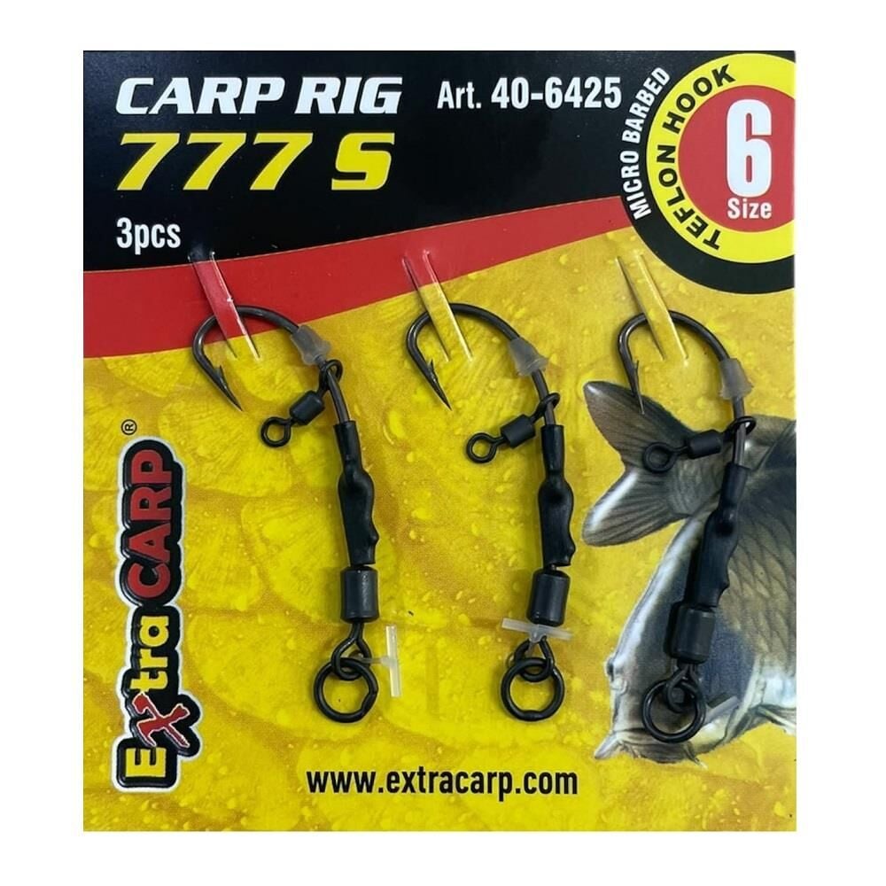 Extra Carp Rig 777 S No:6 (3 adet)