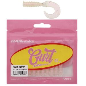 Hanfish Gurt 45 4.5cm LRF Silikon Yem 10 Adet AGT105 Chinu Special