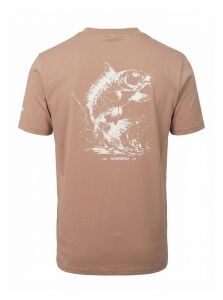 Shimano Brown Carp Sazan L Beden T-Shirt