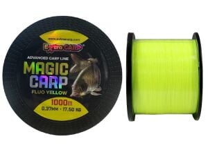 Extra Carp Magic Carp 1000mt 0.37mm 17.5kg Fluo Yellow Sazan Misinası