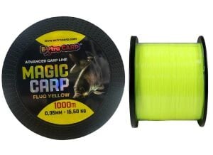 Extra Carp Magic Carp 1000mt 0.35mm 15.5kg Fluo Yellow Sazan Misinası