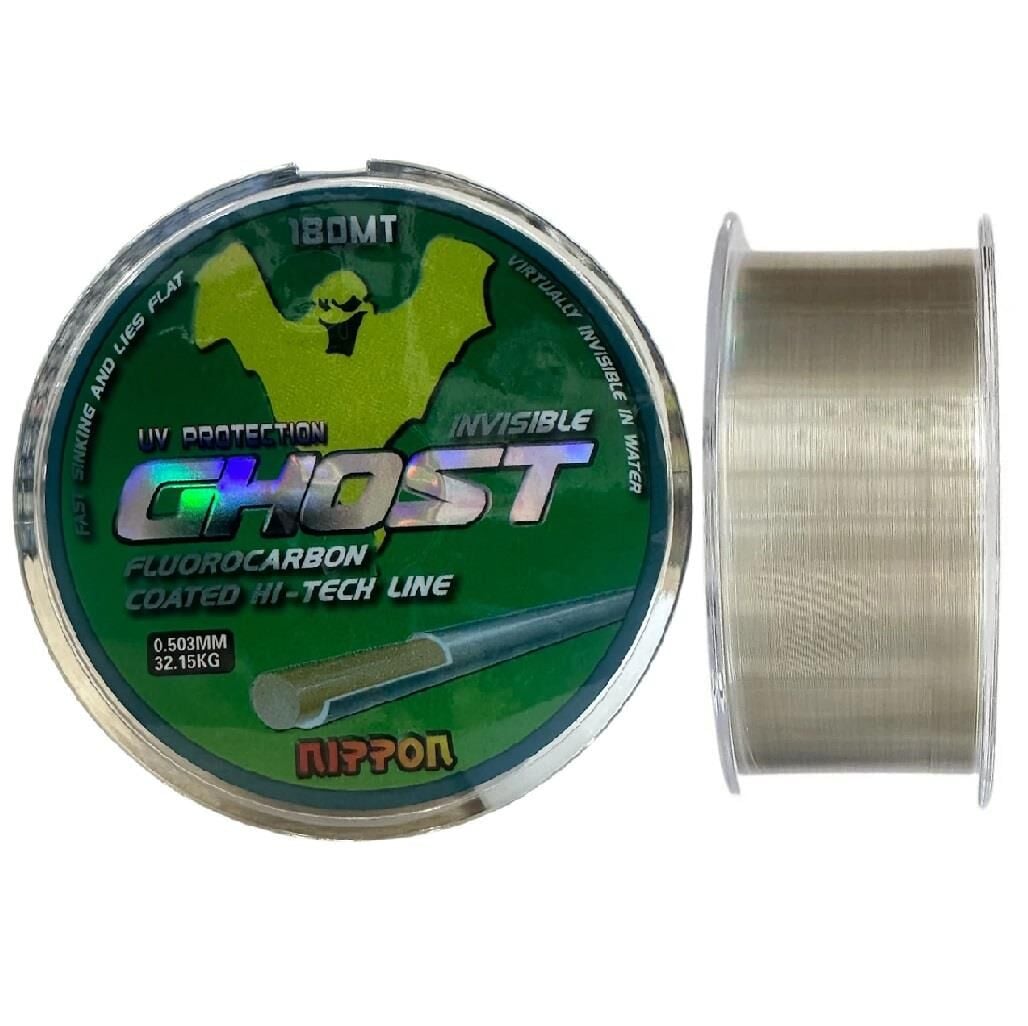 Nippon Ghost 180mt 0.503mm Fluorocarbon Kaplama Misina