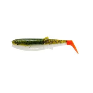 Savage Gear Cannibal Shad 8cm 5gr Olive Hot Orange