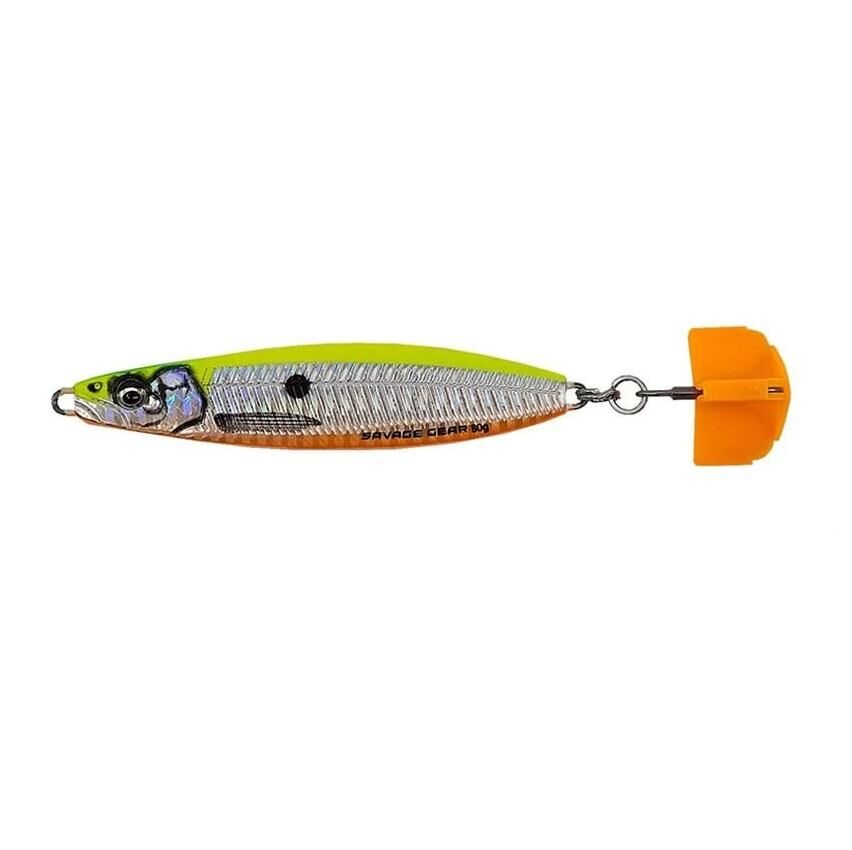 Savage Gear Psycho Sprat 8.3cm 35gr Jig Yem Lemon Back Flash