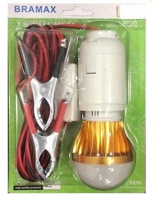 Bramax 12V 5W 4 Metre Seyyar Akü Led Lamba