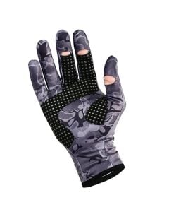 Fujin Pro Angler Winter Gloves L/XL Balıkçı Eldiveni Black Camo