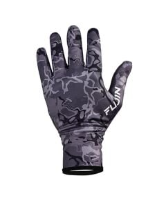 Fujin Pro Angler Winter Gloves L/XL Balıkçı Eldiveni Black Camo