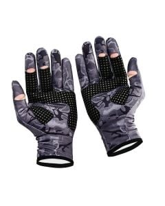 Fujin Pro Angler Winter Gloves L/XL Balıkçı Eldiveni Black Camo