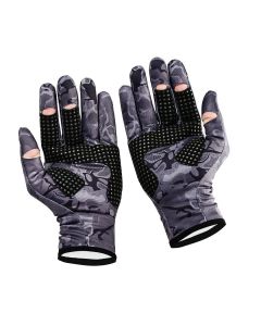 Fujin Pro Angler Winter Gloves M/L Balıkçı Eldiveni Black Camo