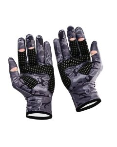 Fujin Pro Angler Winter Gloves M/L Balıkçı Eldiveni Black Camo