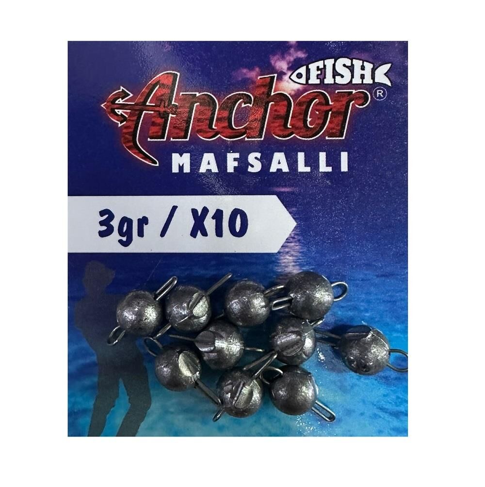 Anchor 3 gr Mafsallı Kurşun (10 adet)