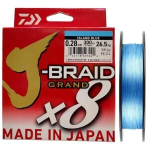 Daiwa J-Braid Grand 270mt 0.28mm 8X Island Blue İp Misina