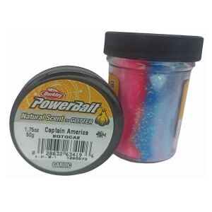 Berkley Powerbait Naturel Scent Garlic Simli Alabalık Hamuru Captain America