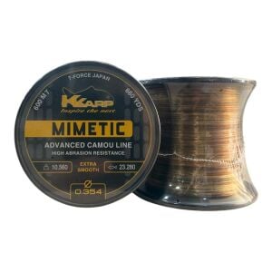 K-Karp Mimetic 600mt  0.354mm Kamuflaj Sazan Misinası