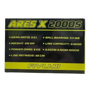 Ryuji Ares X 2000S LRF Olta Makinesi