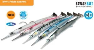 Savage Gear Needlefish Pulsetail 2+1 18 cm 26g Suni Yem
