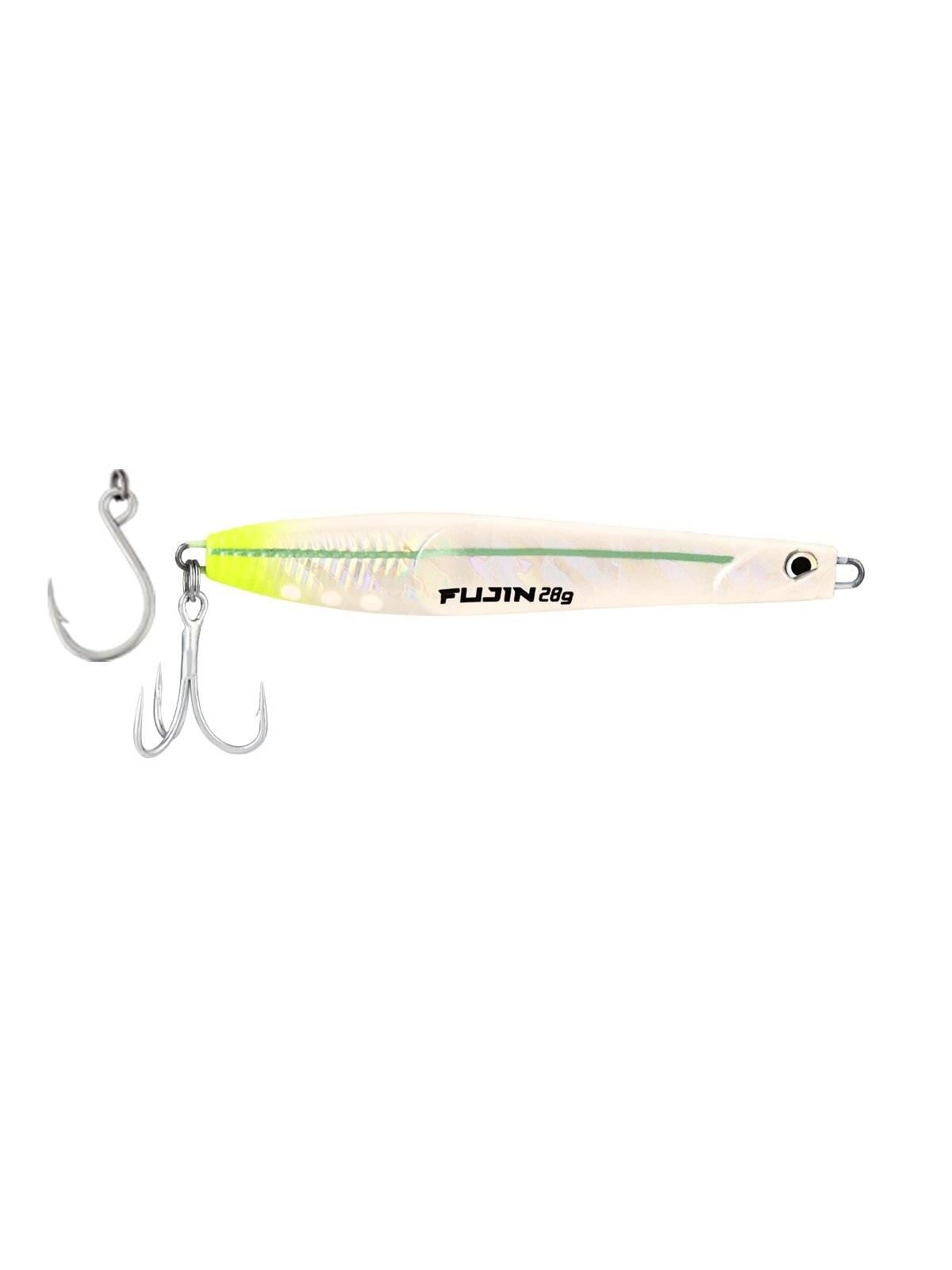 Fujin Jigeer 28gr 102mm Jig Yem MT35 Uv Pearl White