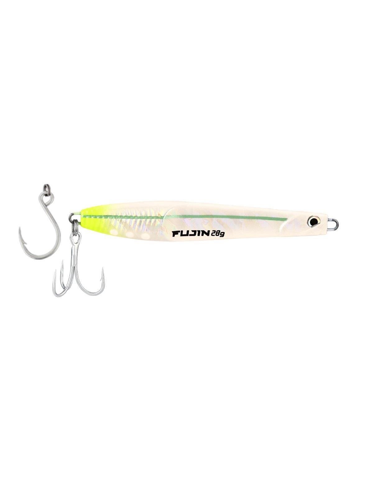 Fujin Jigeer 28gr 102mm Jig Yem MT35 Uv Pearl White