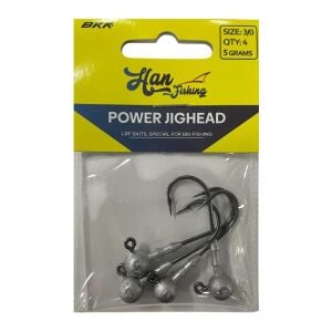 Hanfish Power Ball Jig Head 5gr No:3/0 4 Adet