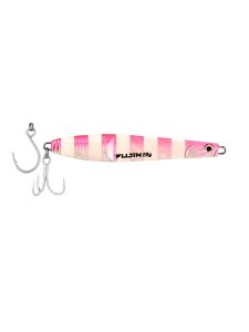 Fujin Jigeer 28gr 102mm Jig Yem MT02 Uv Pink Zebra Glow