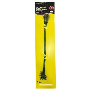 Powerex 1x7 Çelik Tel 20cm 10 Adet