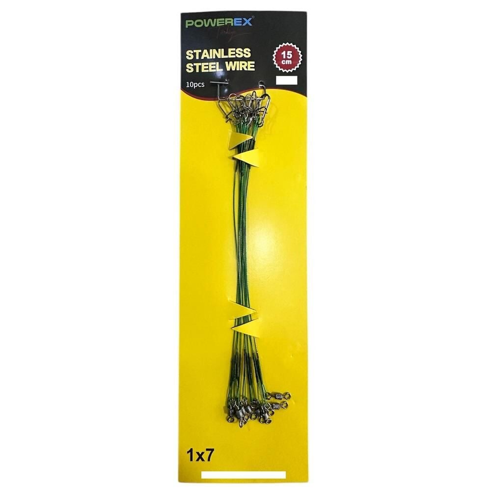 Powerex 1x7 Çelik Tel 15cm 10 Adet