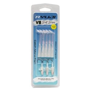Ryuji V8 10cm 10gr Silikon Yem (3+5) Pearl Spirit