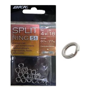 BKK Split Ring-51 No:4 Halka 18 Adet