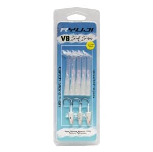 Ryuji V8 8cm 5.5gr Silikon Yem (3+5) Pearl Spirit