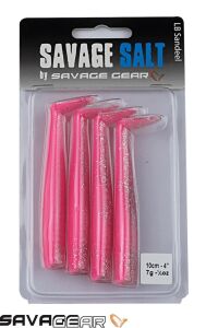 Savage Gear Sandeel 10cm 4 Adet 7g 43-Pınk Glıtter Suni Yem