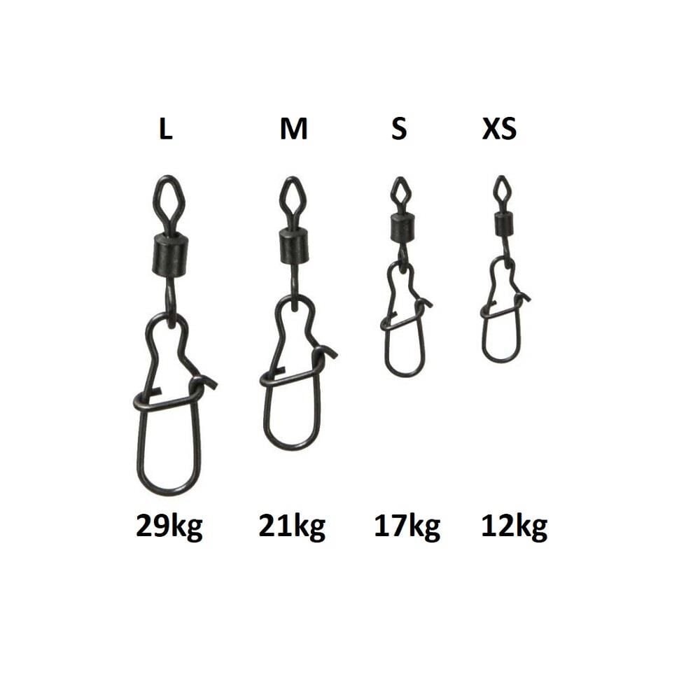 Dam D-Lock Snap Swivel Klipsli Fırdöndü 10 Adet