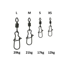 Dam D-Lock Snap Swivel Klipsli Fırdöndü 10 Adet