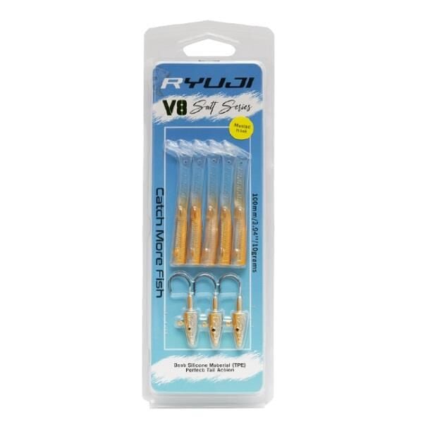 Ryuji V8 8cm 5.5gr Silikon Yem (3+5) AYU