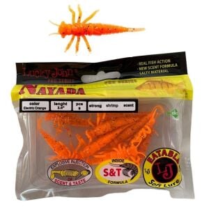 Lucky John Nayada 2.0'' 5cm Silikon Yem Renk: 036 9 Adet