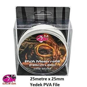 PVA Hydrospol PVA Mesh Refill 25mx25mm Suda Eriyen File