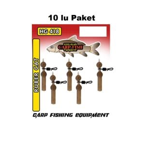 Effe Boilie HG418 Kauçuk Kurşun Aparatı (10'lu Paket)